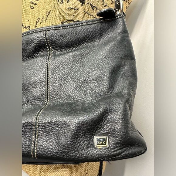 The Sak black Leather Shoulder Bag - Picture 11 of 16